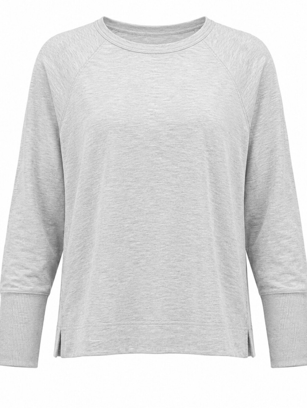 ATHLETA | Tencel Blend Thumbhole Boxy Sweatshirt Heather Gray Pullover | XL